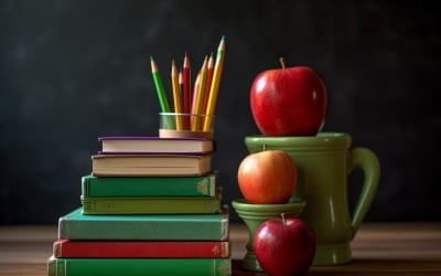 Colourful Pencil School Supplies 138