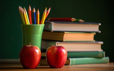 Colourful Pencil School Supplies 141