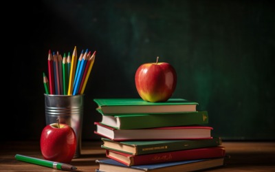 Colourful Pencil School Supplies 142