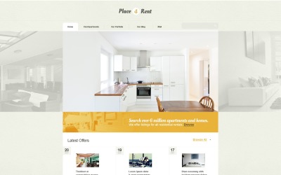 Modèle Drupal immobilier