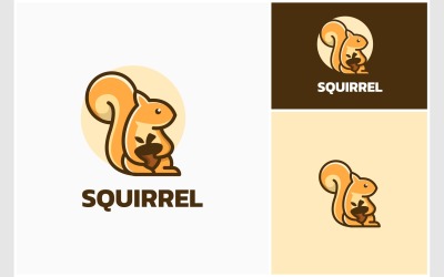 Sincap meşe palamudu maskot karikatür logosu