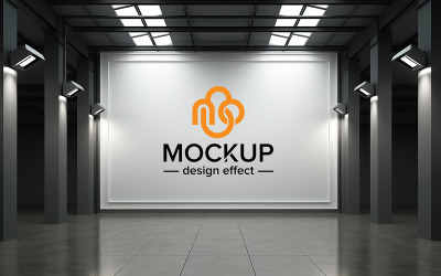 Шаблон макета экрана офисной комнаты