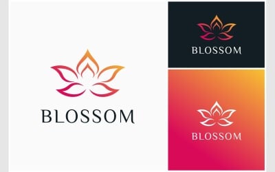 Flower Blossom Meditation Logo
