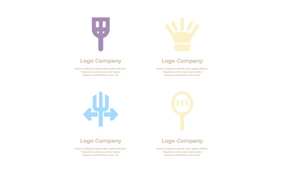Företagets logotyp unik design 16