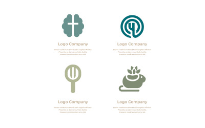 Företagets logotyp unik design 17