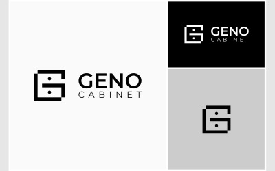 G betű szekrény fiók bútor logó