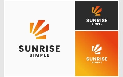 Sunrise Sun Shine Abstract Logo