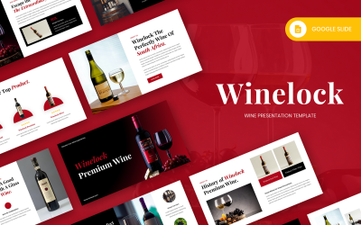 Winelock – Вино Google Слайд