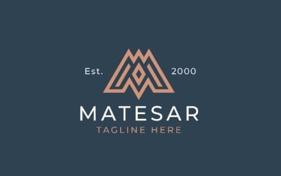 Matesar Letter M Professional Logo