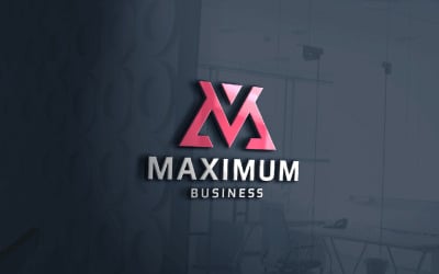 Maximum Letter M Professional Logo