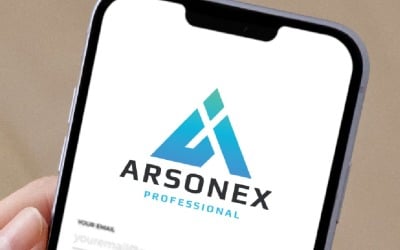 Arsonex Letra A Logotipo Profesional