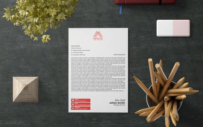 Brevpapper, kreativt brevpapper, minimalistiskt brevpapper, design