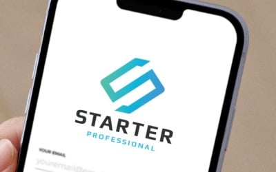 Logo professionale della lettera iniziale S