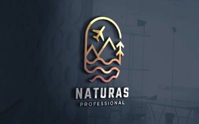 Nature Travel Professional Logo