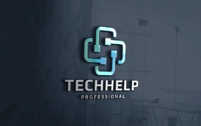 Tech Help Professional Logo