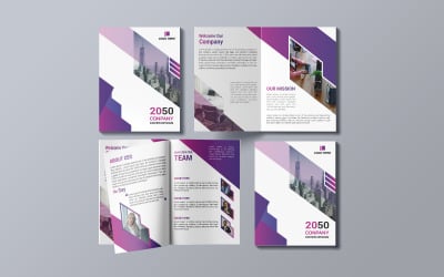 Projekt broszury dotyczącej profilu firmy korporacyjnej