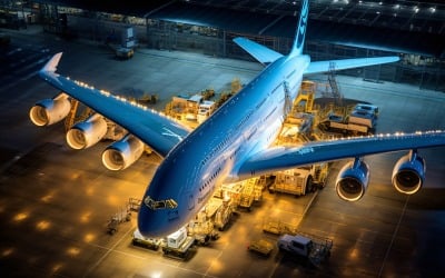 Airline aerial stock photography 28