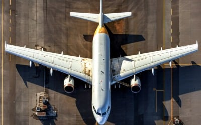 Airline aerial stock photography 36