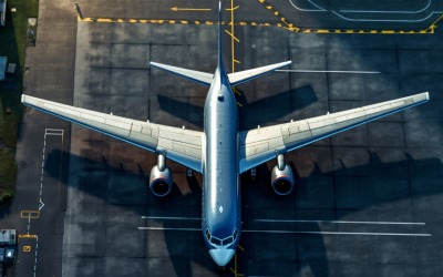 Airline aerial stock photography 61