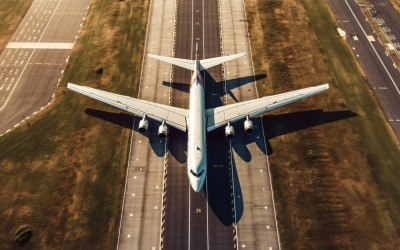 Airline aerial stock photography 67