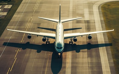 Airline aerial stock photography 75