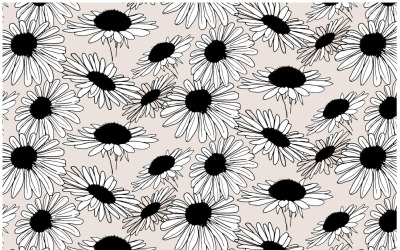 Vector Graphic Flowers Patterns