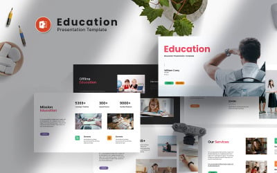 PowerPoint-Präsentationsvorlage für Unternehmensbildung
