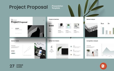 Šablona prezentace návrhu obchodního projektu