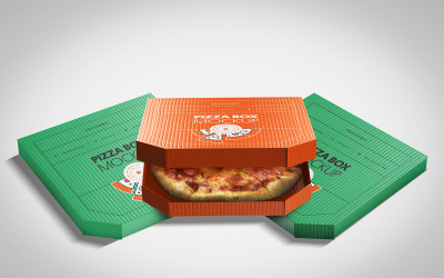 Pizza Kutusu PSD Maketi Cilt 12