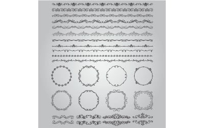 Ručně načrtnuté Vintage dekorativní Design