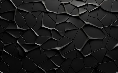 Абстрактная черная текстурированная стена_Черная текстурированная стена_Темный текстурированный камень