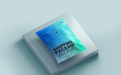 Пакет доставки PSD Mockup Vol 01