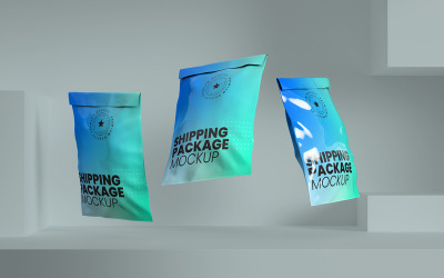 Shipping Package PSD Mockup Vol 16