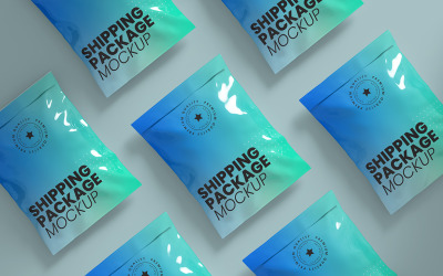 Shipping Package PSD Mockup Vol 20
