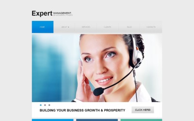 Шаблон Drupal управляющей компании