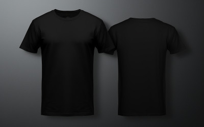 Hanging T-shirt_hanging black T-shirt design_blank men mockup T-shirt