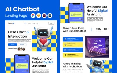 Inicio - Página de inicio de AI Chatbot V1