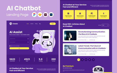 Logic – AI Chatbot nyitóoldala V1