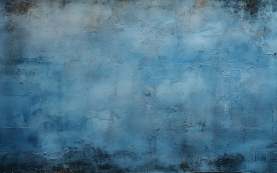 Pustynny błękit Teksturowane tło_stare niebieskie tło ściany