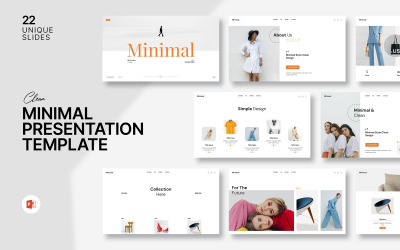 最小的 PowerPoint 模板设计