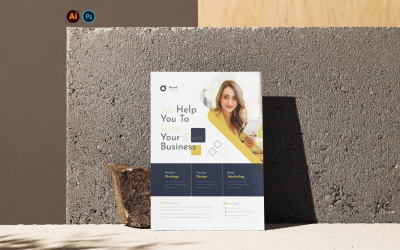 Corporate Business Flyer Template 01