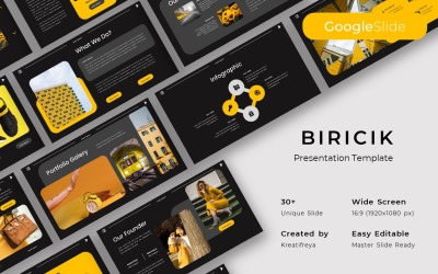 Biricik - Business Google Slide Template