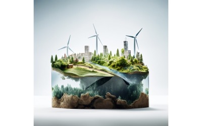 Mulini a vento Energia verde Industria sostenibile 61