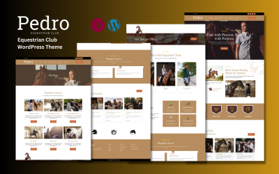 Pedro Equestrian Club WordPress Theme