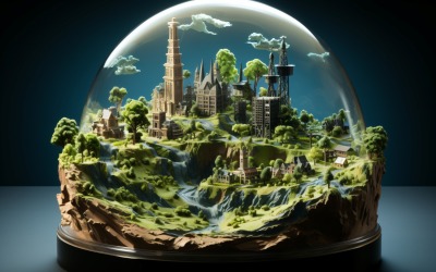 Stuk grond Groene Energie Duurzame Industrie 42