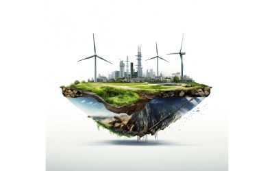 Szélmalom zöld energia fenntartható ipar 56