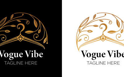 Modelogo – Stilvolle und trendige Logo-Designvorlage für Bekleidungsmarken
