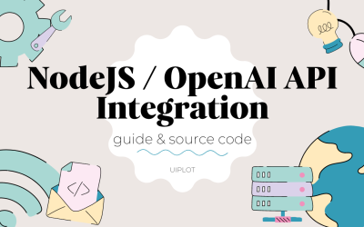 Plantilla de integración de NodeJs y OpenAI API (ChatGPT)
