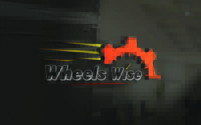 Szablon logo koła samochodu dla marek motoryzacyjnych, sklepów z oponami