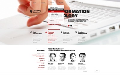 Modelo de site de consultoria